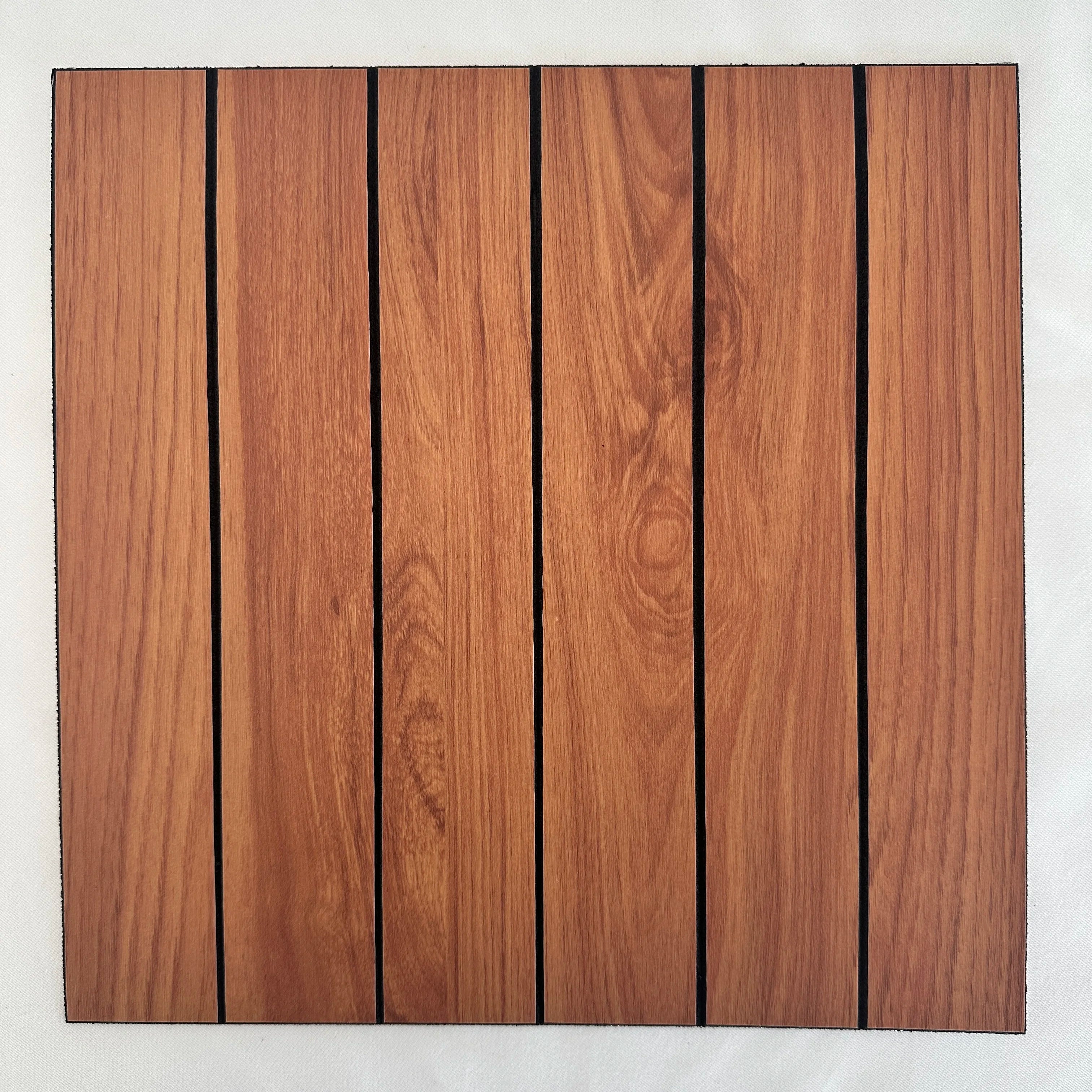 Faux Wood Grain Grille Self-Adhesive Wallpaper for Home Decor Peel and Stick Wall Panels Kitchen Living Room Wall Renovation